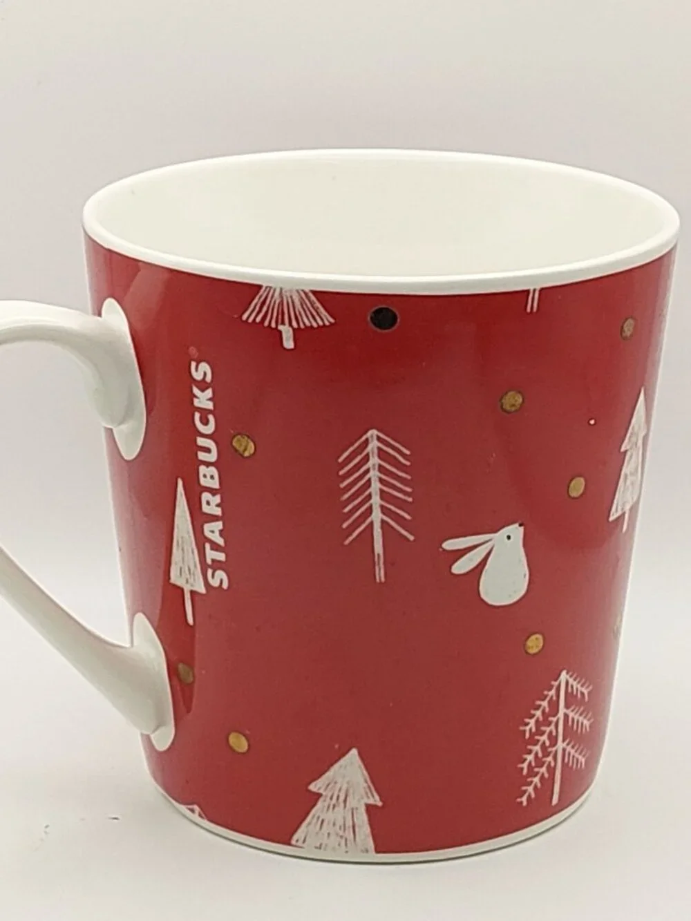 2019 Starbucks Red Christmas Holiday Mug 18 oz